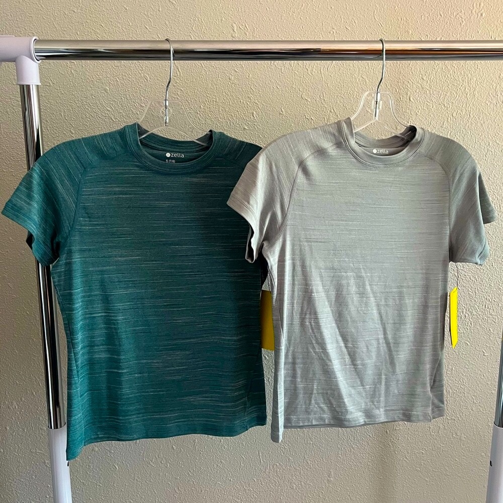 Zella Girls Athletic Tees - Bundle of 2